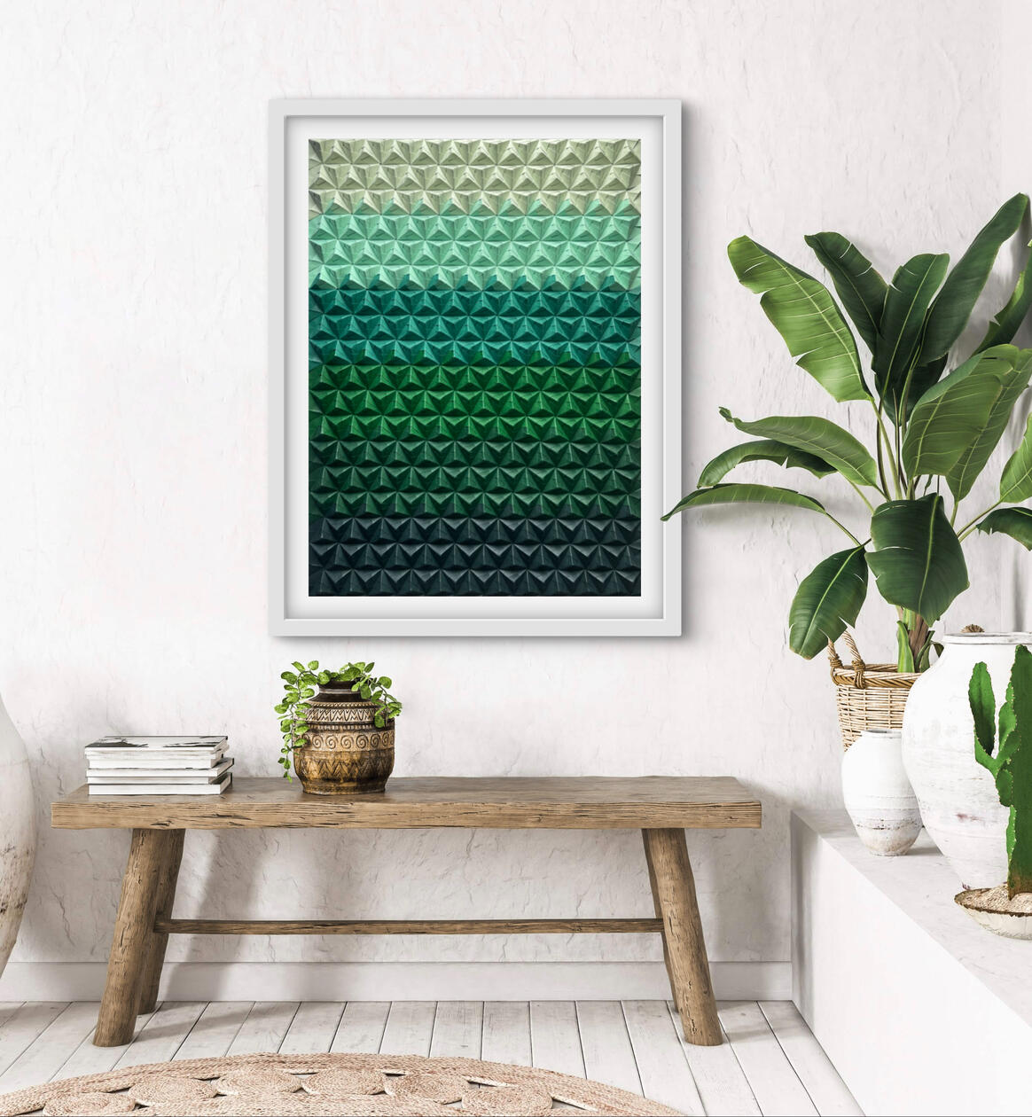 "Monteverde" Un tributo a los exuberantes bosques nubosos de Monteverde—esta pieza captura la niebla, el movimiento y la magia de la naturaleza en constante transformación